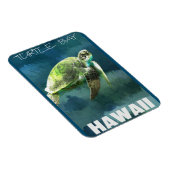 Hawaii Sea Turtle Artistic Magnet (Rechte Seite)