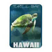 Hawaii Sea Turtle Artistic Magnet (Vertikal)