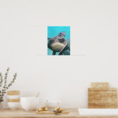 Hawaii Sea Turtle Poster (Küche)
