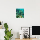 Hawaii Sea Turtle Poster (Heimbüro)