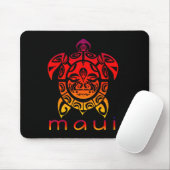 Hawaii Sea Vivid Turtle  Mousepad (Mit Mouse)