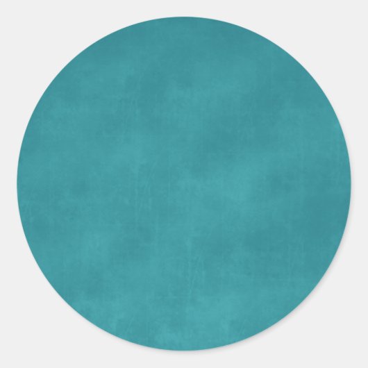 Hawaii seablue runder aufkleber (Vorderseite)