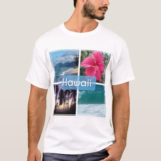 Hawaii Seascape T-Shirt (Vorderseite)