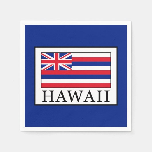 Hawaii Serviette (Vorderseite)