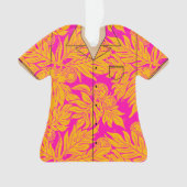 Hawaii-Shirt-Acrylblickfang Ornament (Vorderseite)