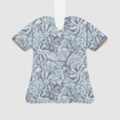 Hawaii-Shirt-Acrylblickfang Ornament (Rückseite)