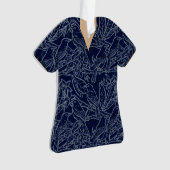 Hawaii-Shirt-Acrylblickfang Ornament (Vorderseite)