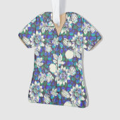 Hawaii-Shirt-Acrylblickfang Ornament (Vorderseite)