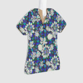 Hawaii-Shirt-Acrylblickfang Ornament (Vorderseite)