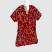 Hawaii-Shirt-Acrylblickfang Ornament (Vorderseite)