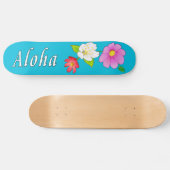 Hawaii-Skateboard-BlumenAloha Skateboards (Horizontal)
