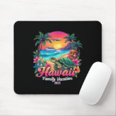Hawaii Sommer Matching Trip Vacation 2025 V Mousepad (Mit Mouse)