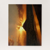 Hawaii-Sonnenaufgang am Strand Puzzle (Vertikal)