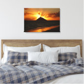 Hawaii Sonnenaufgang an der Leinwand (Insitu (Schlafzimmer))