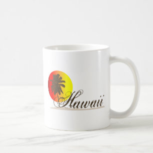 Hawaii-Sonnenuntergang-Andenken Kaffeetasse