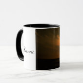 Hawaii-Sonnenuntergang Tasse (Vorderseite Links)
