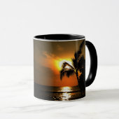 Hawaii-Sonnenuntergang Tasse (VorderseiteRechts)