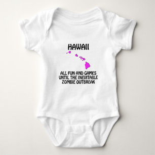 Hawaii - Spaß und Spiele bis zum Zombie-Ausbruch Baby Strampler