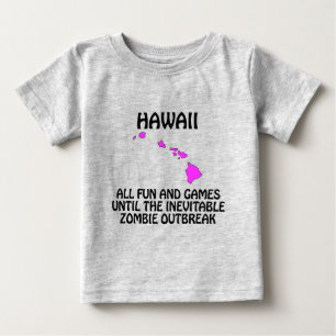 Hawaii - Spaß und Spiele bis zum Zombie-Ausbruch Baby T-shirt
