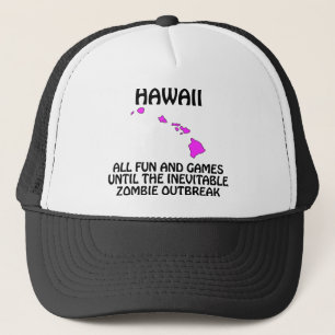 Hawaii - Spaß und Spiele bis zum Zombie-Ausbruch Truckerkappe