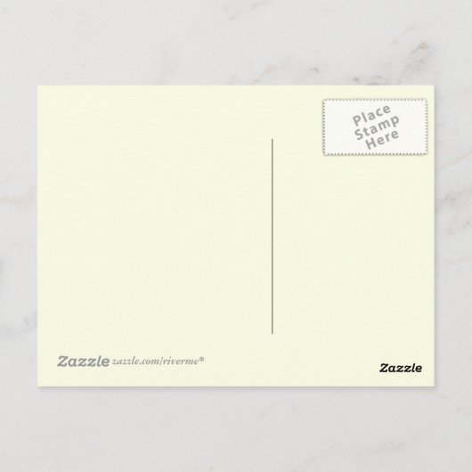 Hawaii Splash Plumeria Blume Palm Trees Wirbel Postkarte (Rückseite)