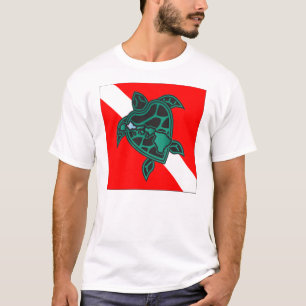 Hawaii-Sporttauchen - Hawaii-Schildkröte T-Shirt