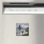 Hawaii Square Magnet (In Situ (Geschirrspüler))