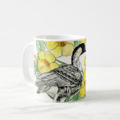 Hawaii Staat Bird und Blume Kaffeetasse (Vorderseite Links)
