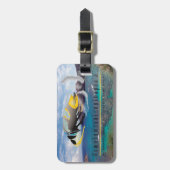 Hawaii Staat Fish - Humuhumunukunukuapua'a Gepäckanhänger (Vorderseite vertikal)