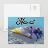 Hawaii Staat Fish - Humuhumunukunukuapua'a Postkarte (Vorne/Hinten)