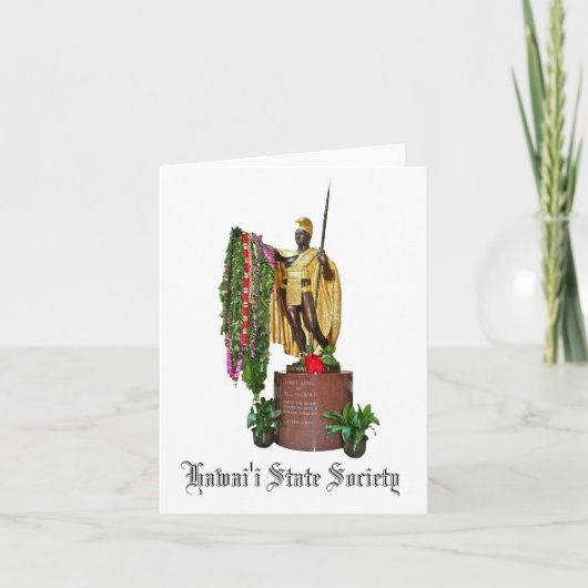 Hawai'i Staat Society Karte (Vorderseite)