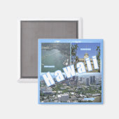 Hawaii Staat Travel Foto Souvenir Kühlschrankmagne Magnet (Vorderseite/Rückseite)