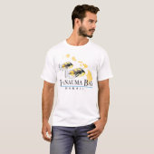 Hawaii-Staats-Fische und Hawaii-Inseln T-Shirt (Vorne ganz)