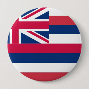 Hawaii-Staats-Flagge Button