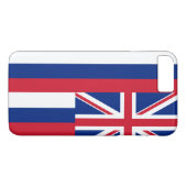 Hawaii-Staats-Flagge Case-Mate iPhone Hülle (Rückseite (Horizontal))