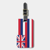 Hawaii-Staats-Flagge Gepäckanhänger (Vorderseite vertikal)