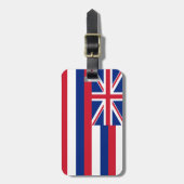 Hawaii-Staats-Flagge Gepäckanhänger (Vorderseite vertikal)