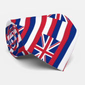 Hawaii-Staats-Flagge Krawatte (Gerollt)