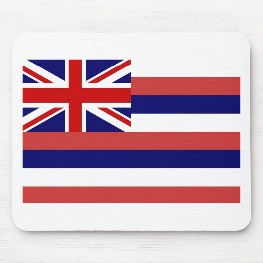 Hawaii-Staats-Flagge Mousepad (Vorne)