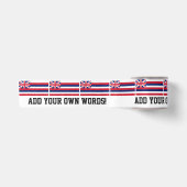 Hawaii-Staats-Flagge Satinband (Vorderseite)