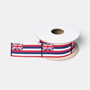 Hawaii-Staats-Flagge Satinband