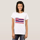 Hawaii-Staats-Flagge T-Shirt (Vorne ganz)