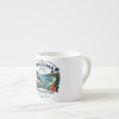 Hawaii Staatsfisch Espressotasse (Vorderseite Rechts)