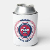 Hawaii Staatsstolz Monogram Cooler Dosenkühler (Kanne Vorderseite)