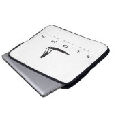 Hawaii Standup Paddling Laptopschutzhülle (Vorne Knopf)