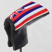Hawaii State Flag Golf Head Cover Headcover (3/4 Vorderseite)