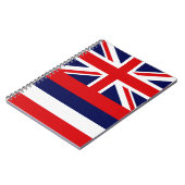 Hawaii State Flag Notebook Notizblock (Linke Seite)
