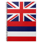 Hawaii State Flag Notebook Notizblock (Vorderseite)
