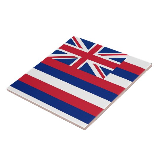 Hawaii State Flag Tile Fliese (Seite)