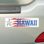 Hawaii-Sternenbanner Autoaufkleber (Auf Auto)